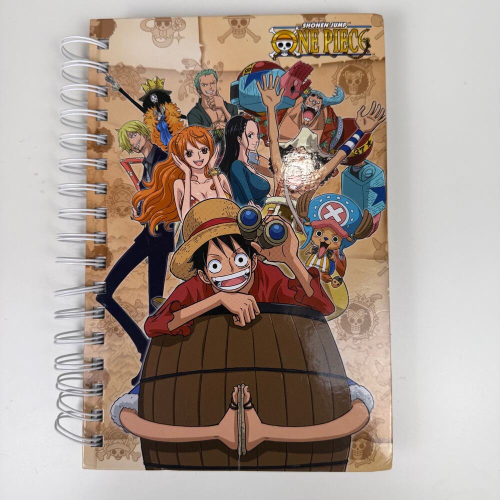 One Piece Anime Spiral Notebook Manga Japanese Art Sketch Book